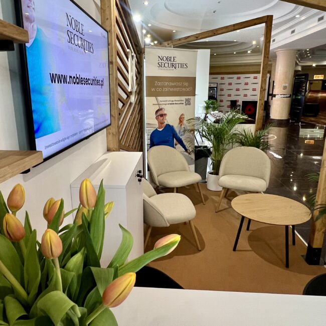 Strefa Noble Securities podczas Konferencji WallStreet w Karpaczu