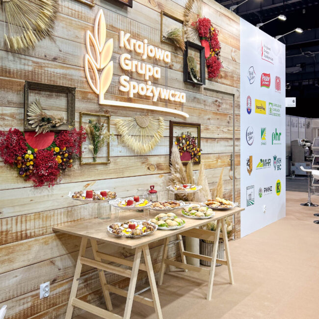 Strefa Krajowej Grupy Spożywczej S.A. podczas Targów Polagra 2025