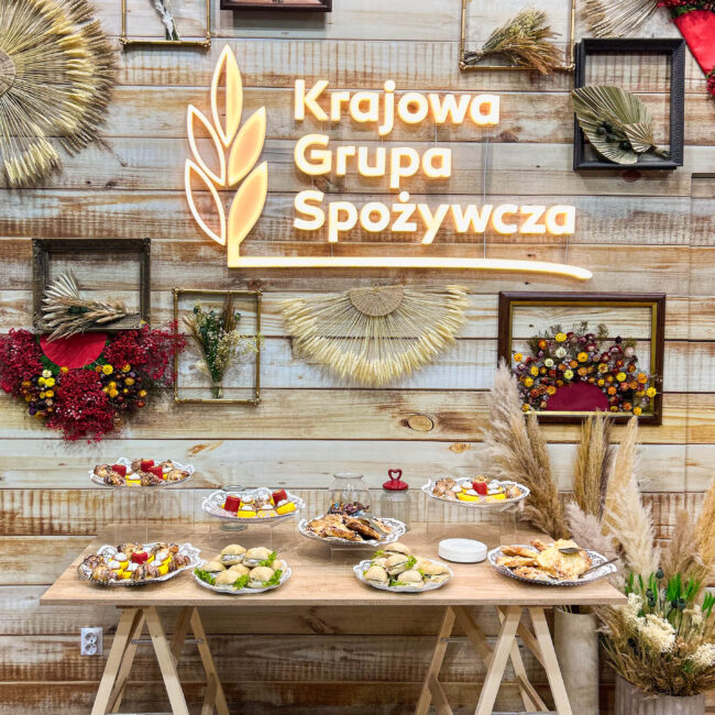 Strefa Krajowej Grupy Spożywczej S.A. podczas Targów Polagra 2025