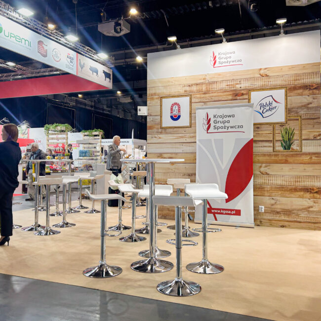 Strefa Krajowej Grupy Spożywczej S.A. podczas Targów Polagra 2025